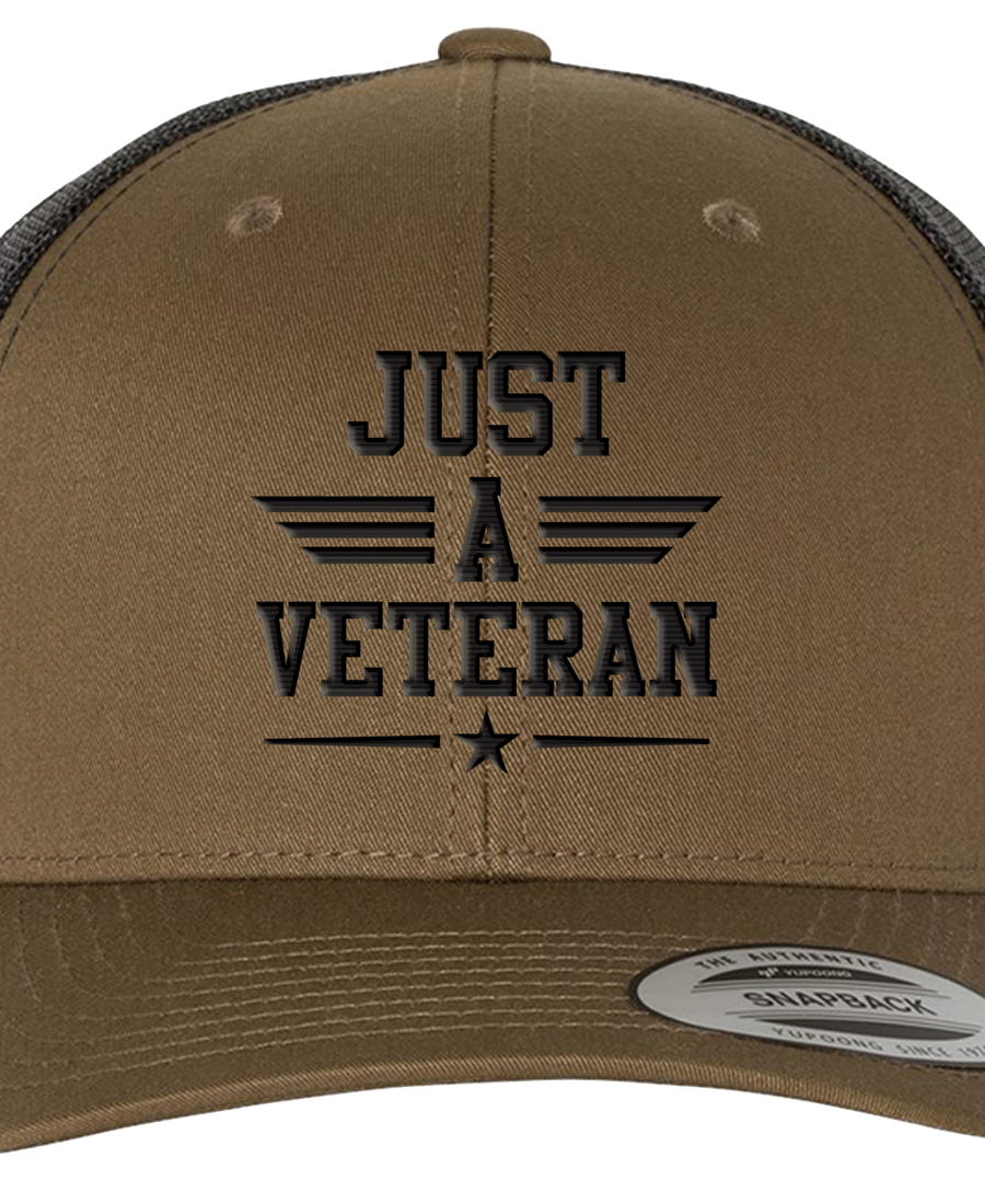 JUST A VETERAN Cap